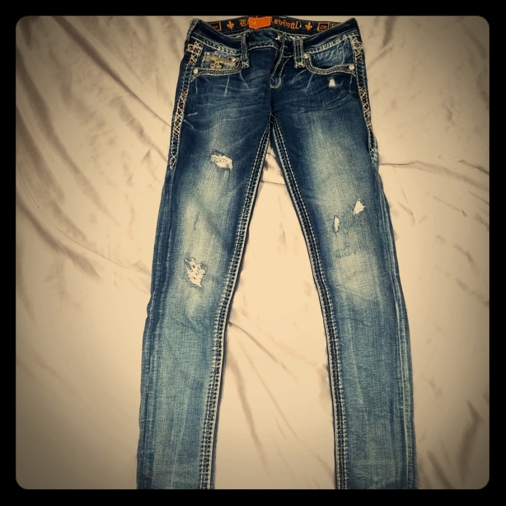 Rock revival 26" skinny jeans